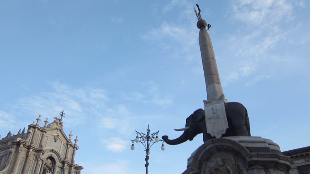 CATANIA (Sicilia Italia) - con le case museo di Vincenzo Bellini e Giovanni Verga - Ottobre 2016 - di R.Mancini