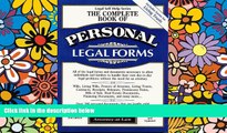 READ FULL  The Complete Book of Personal Legal Forms: Second Edition with Forms on Disk (2nd ed.)