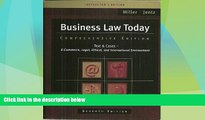 Big Deals  Business Law Today: Text and Cases: E-Commerce, Legal, Ethical, and International