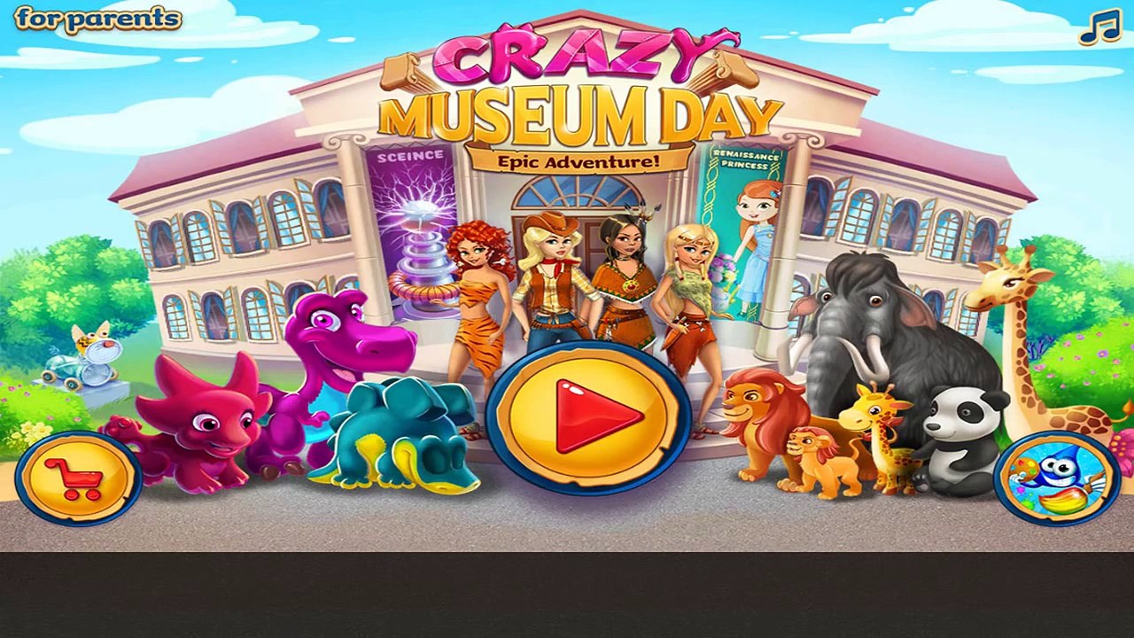 Baby fun activities with Crazy Museum Day, Educational game for Babies