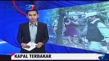 Kapal Terbakar Saat Perbaikan