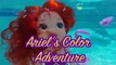 Ariel Mermaid Swimming Pool UNDERWATER Color Search Bathtub Bath Paint + Barbie Mermaid Learn Colors