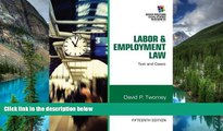 Full [PDF]  Labor and Employment Law: Text   Cases (South-Western Legal Studies in Business)  READ