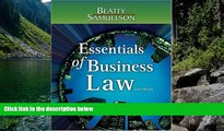 Big Deals  Essentials of Business Law (with InfoTrac)  Full Read Most Wanted