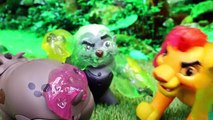 Lion Guard SLIME CHALLENGE Game Trouble with Kion, Bunga & Disney Junior Beshte Goo by DisneyCarToys