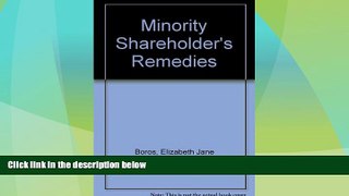 Big Deals  Minority Shareholders  Remedies  Best Seller Books Best Seller