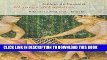 [PDF] El Juego Del Ajedrez/ Chess Game (Biblioteca Medieval / Medieval Library) (Spanish Edition)