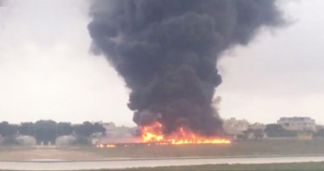 Son Dakika! AB Yalanladı: Malta'da Düşen Uçakta AB Yetkilileri Yok