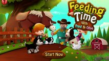 Kids Learn Feeding Animals | Feeding Time Farm Animals Gameplay video by Hompimpa