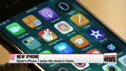 Apple's iPhone 7 series hits shelves in Korea on Friday