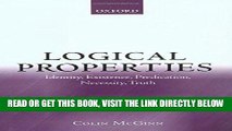 [EBOOK] DOWNLOAD Logical Properties: Identity, Existence, Predication, Necessity, Truth PDF
