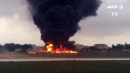 Acidente de avião deixa 5 mortos em Malta