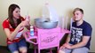 GIANT COTTON CANDY MACHINE!!! DIY How To Make Cotton Candy Cart Maker by DisneyCarToys