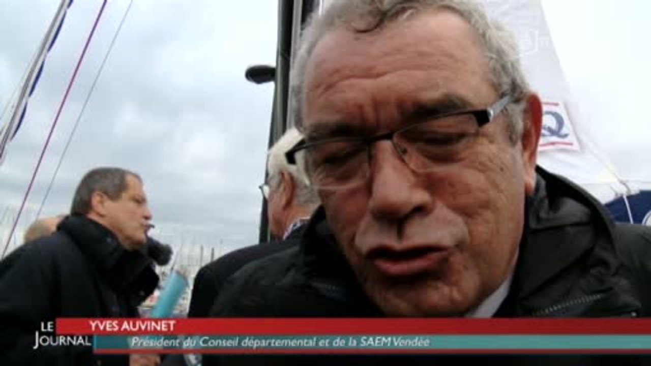 Ouverture du Vendée Globe 2016 : La réaction d'Yves Auvinet