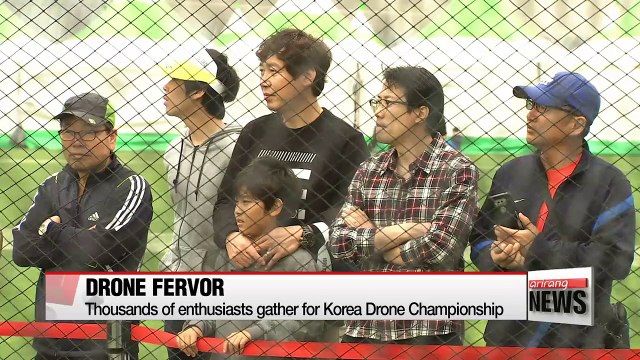 Thousands of enthusiasts gather for Korea Drone Championship