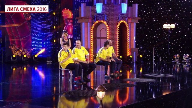 Одесские Мансы - Возвращение сборной Украины по футболу - Лига смеха, смешное видео