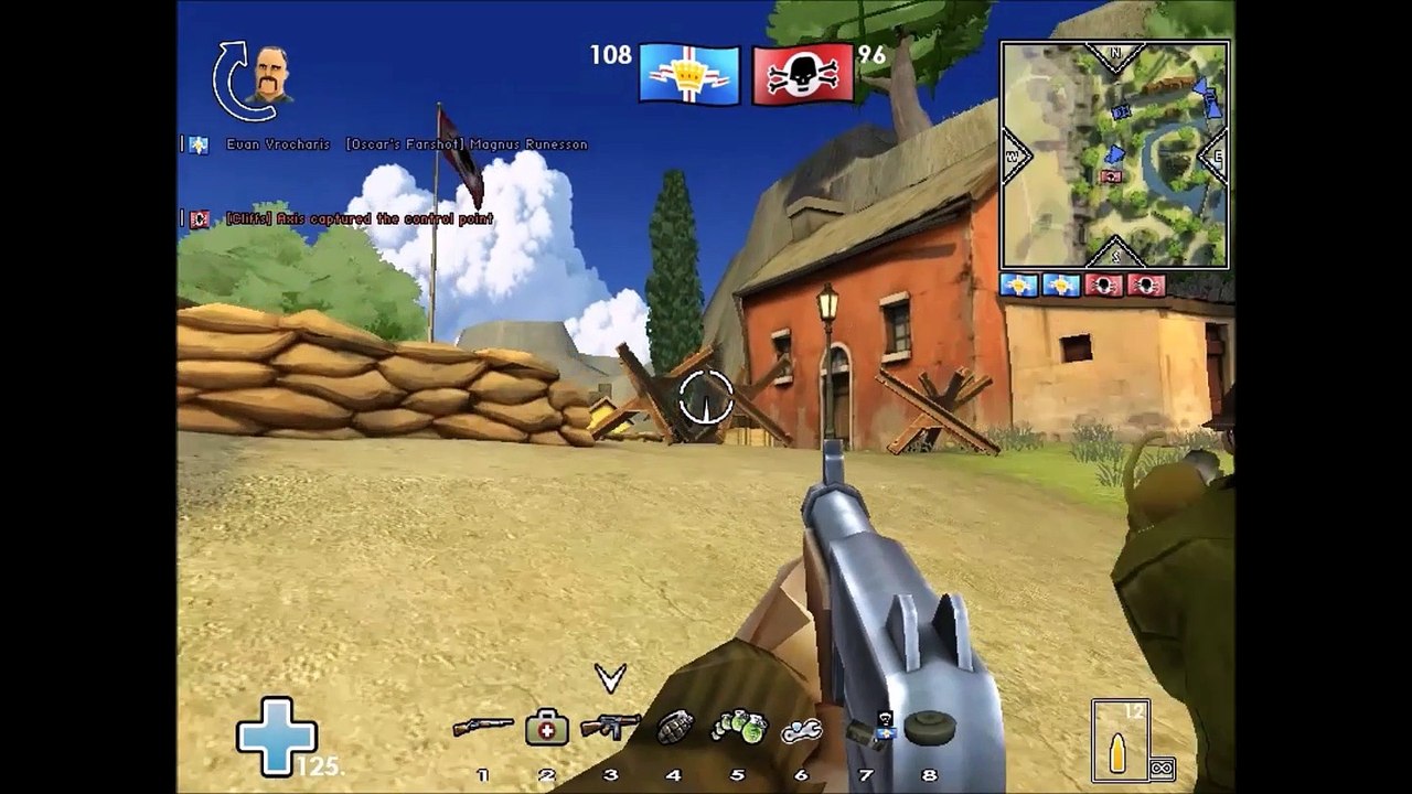 Gameplay Battlefield 1942(Battlefield Heroes mod)
