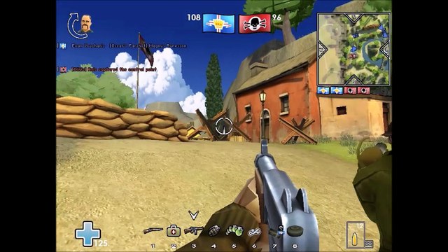 Gameplay Battlefield 1942(Battlefield Heroes mod)
