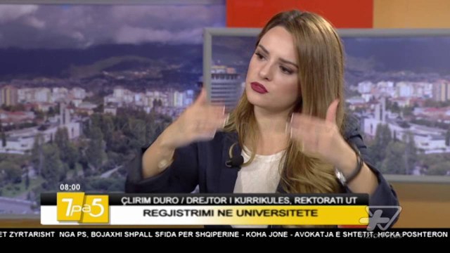 7pa5 - Regjistrimi ne universitete - 14 Tetor 2016 - Show - Vizion Plus