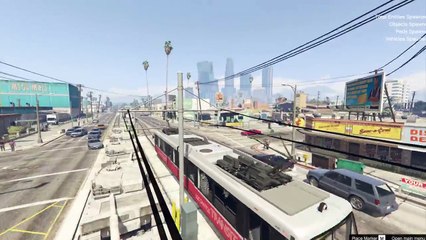 CAN 100  TANKS STOP THE TRAM IN GTA 5