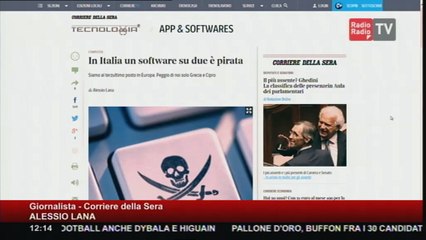 Un Giorno Speciale - Alessio Lana (Giornalista Corriere della Sera) - 24 ottobre 2016