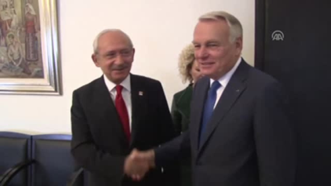 Kılıçdaroğlu, Fransa Dışişleri Bakanı Jean-Marc Ayrault Ile Görüştü