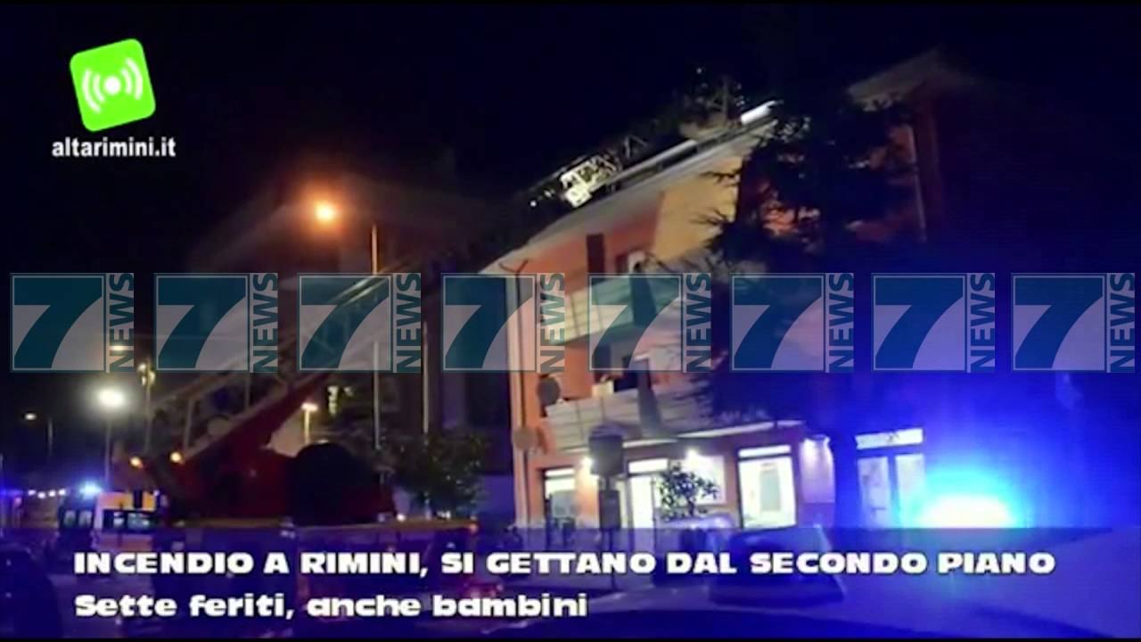 RIMINI,SHPETON NJE FAMILJE SHQIPTARE PREJ ZJARRIT TE RENE NE BANESE - News, Lajme - Kanali 7