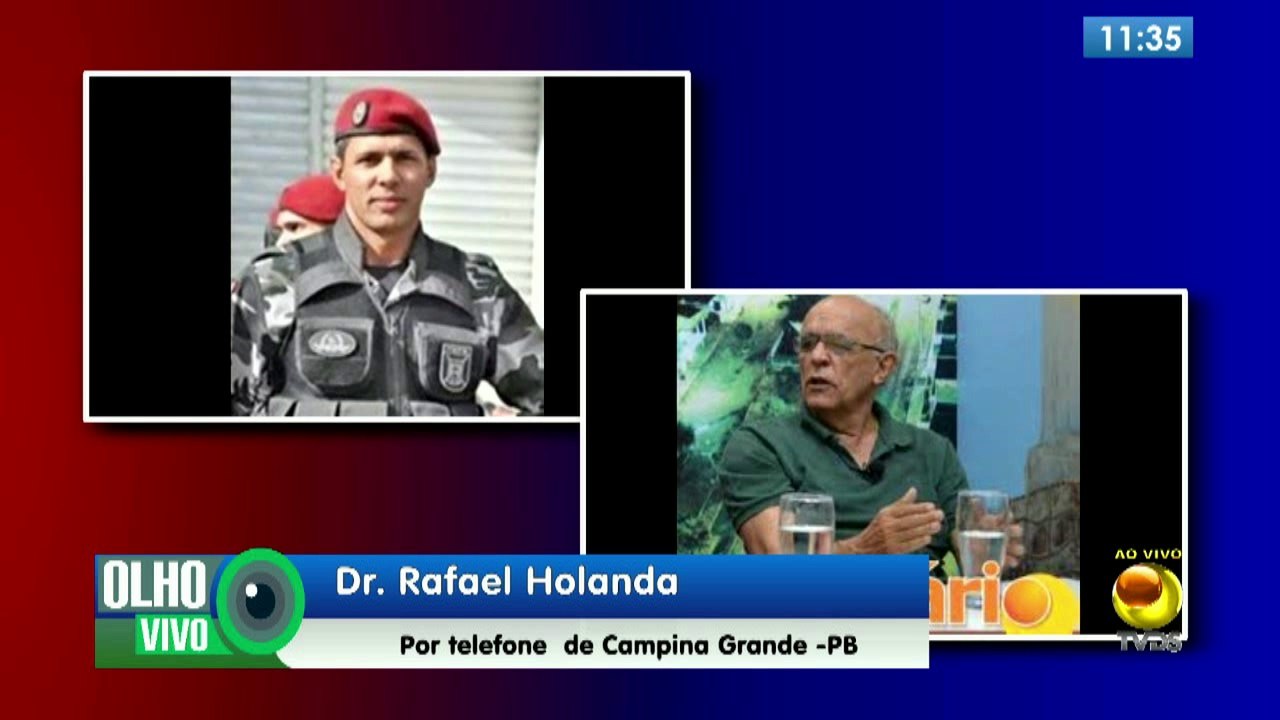 Dr. Rafael Holanda no programa Olho Vivo