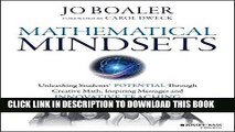 [PDF] Mathematical Mindsets: Unleashing Students  Potential through Creative Math, Inspiring