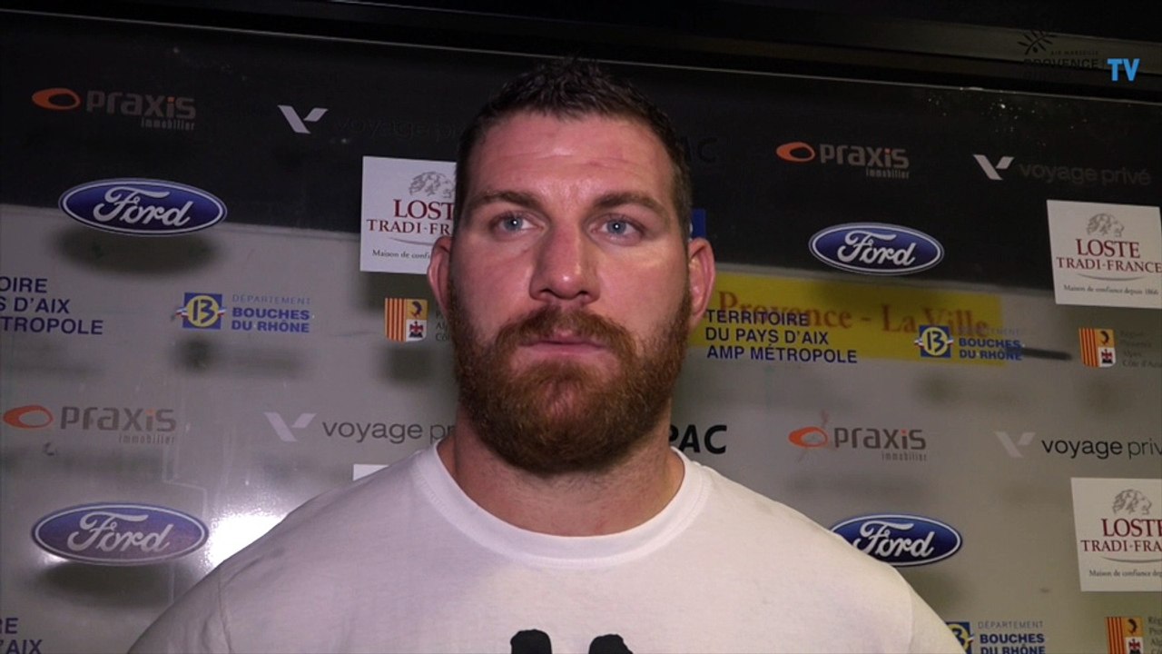 Cédric Beal après Provence Rugby / Auch