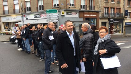 Rassemblement des policiers