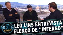 Léo Lins entrevista elenco do filme `Inferno`