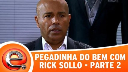 Rick Sollo cai em pegadinha do bem de Eliana - Parte 2