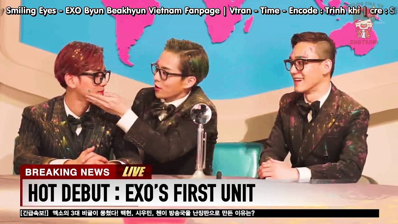 [Vietsub] HOT DEBUT - EXO'S FIRST UNIT