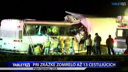 PRI ZRAZKE ZOMRELO AZ 13 LUDI