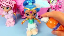 Shimmer & Shine MAKEOVER New Dolls Mr Bubble Foam Glitter Dress Up Hair Styles Tutorial Nickelodeon