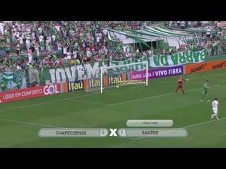 Brasileirão 2016 - Chapecoense 0 x 1 Santos