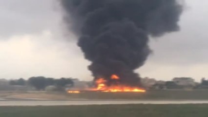Malta'da AB Yetkililerini Taşıyan Küçük Uçak Düştü 5 Ölü