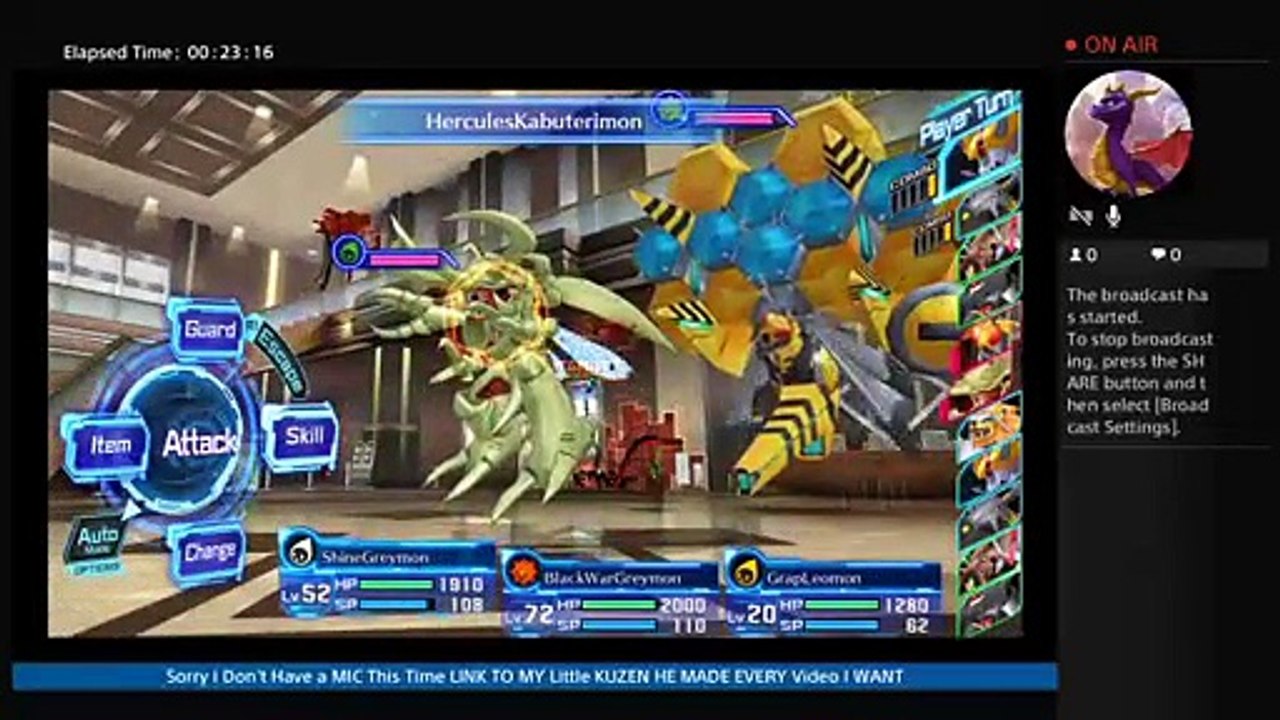 Playing DIGIMON Story CYBER Sleuth ON PS4 /CHAPTER 17 (2)