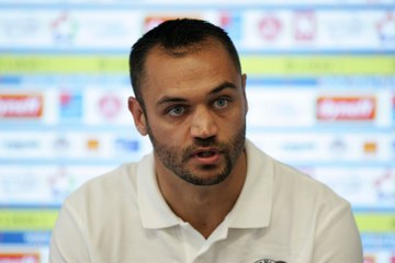 Laurent Pionnier avant Stade Lavallois vs MHSC