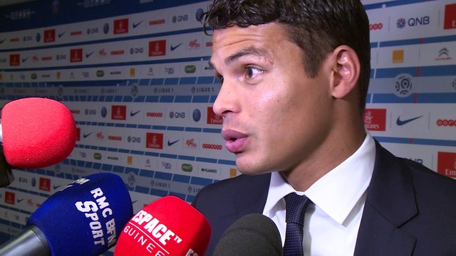 Ligue 1 Paris SG - OM: réactions d'après match de Thiago Silva