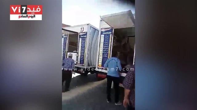 طرح سلع مدعمة فى منافذ البيع بمحافظة الوادى الجديد