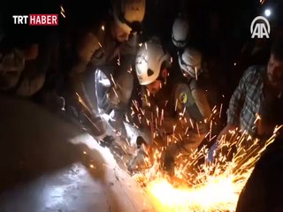 Suriye rejimine ait savaş uçağı İdlib'i vurdu