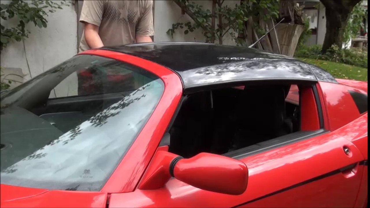 Hardtop für den vx 220 opel speedster