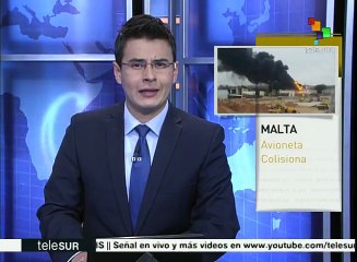 Accidente aéreo en Malta provoca cinco muertos