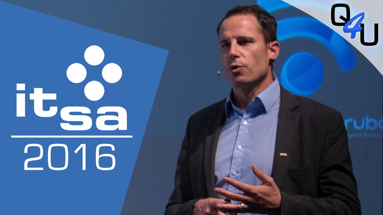 it-sa 2016: Netzwerkinfrastruktur für IoT (Aruba Networks) - QSO4YOU Tech