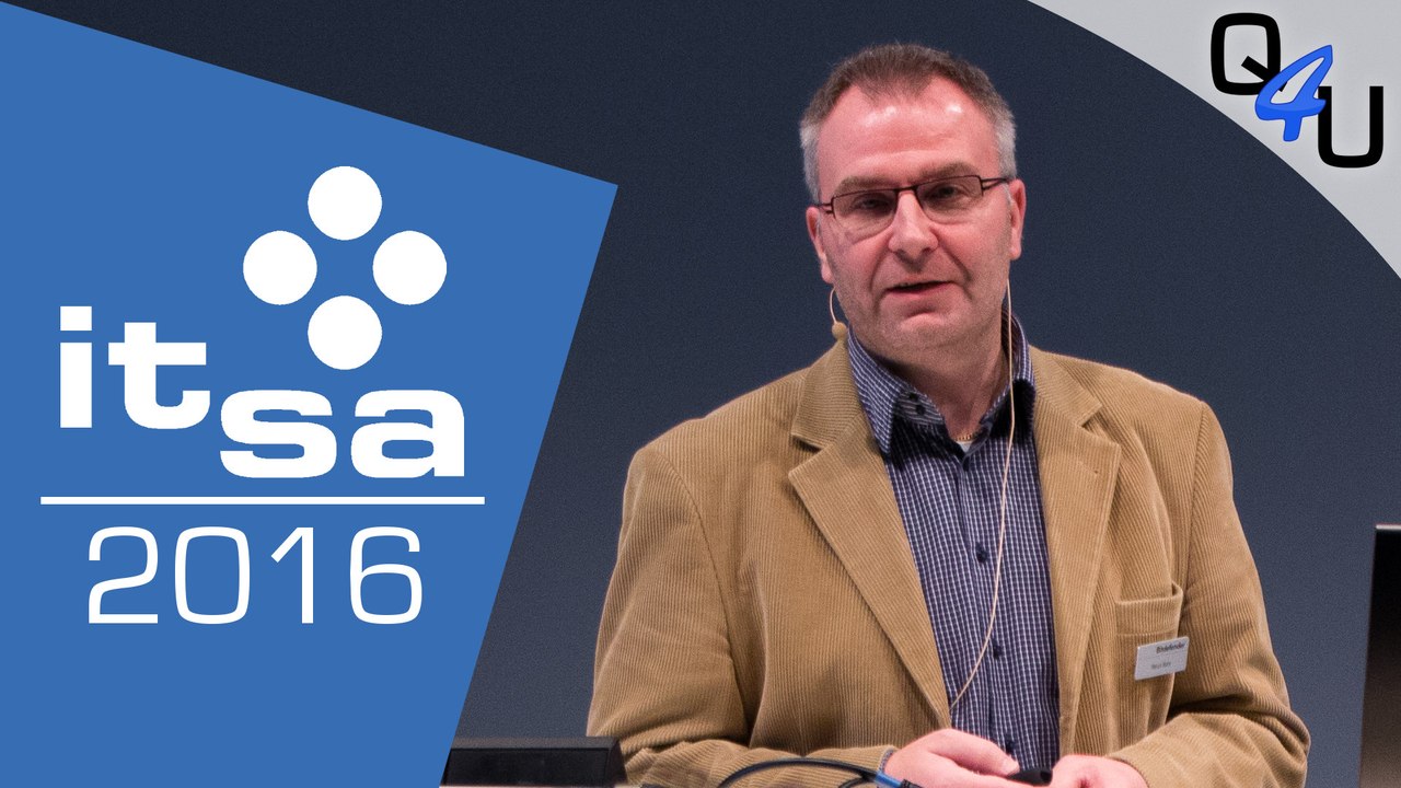 it-sa 2016: Aktuelle Bedrohungslage (Bitdefender) | QSO4YOU Tech