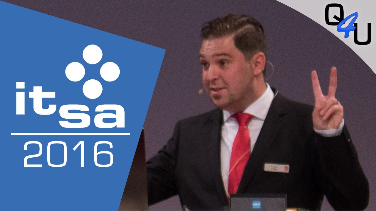 it-sa 2016: Präventive Maßnahmen gegen Attacken aus dem Cyberspace (G DATA) | QSO4YOU Tech