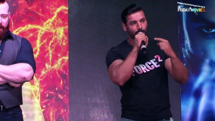 PROMOTION OF 'FORCE 2' WITH WWE SUPERSTAR SHEAMUS AND JOHN ABRAHAM