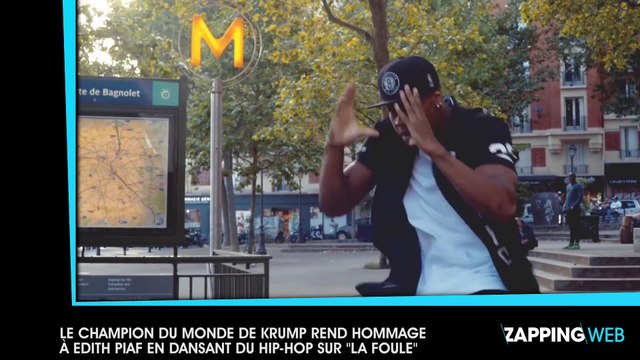 Le champion du monde de Krump rend hommage à Edith Piaf en dansant du hip-hop sur un remix de La Foule (vidéo)